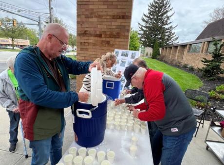Hunger Walk Water Stop