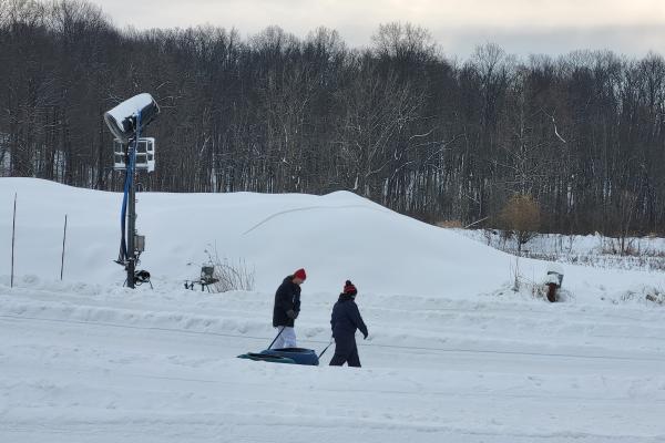 Snow tubing
