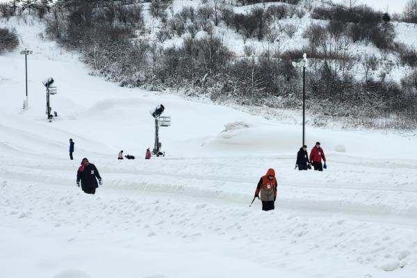 Snow tubing