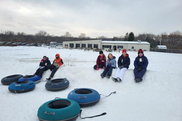 Snow tubing