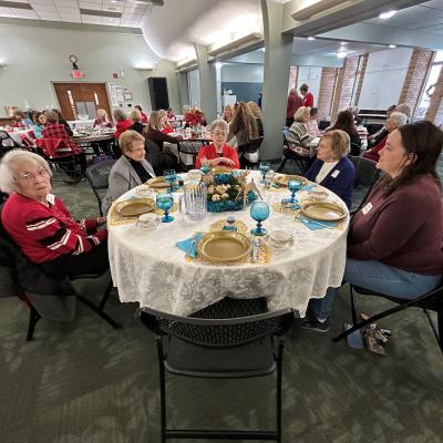 Ladies at table.
