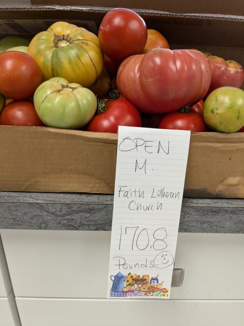 Garden Harvest & Delivery to OPEN M