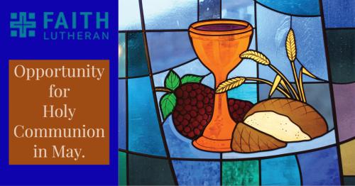 Home Holy Communion in May