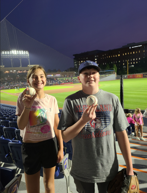 Faith Youth Attend Rubber Ducks Ball Game