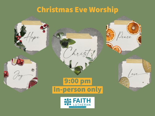 Christmas Eve Candlelight Worship