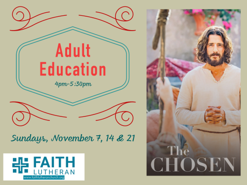 Adult Education "The Chosen"