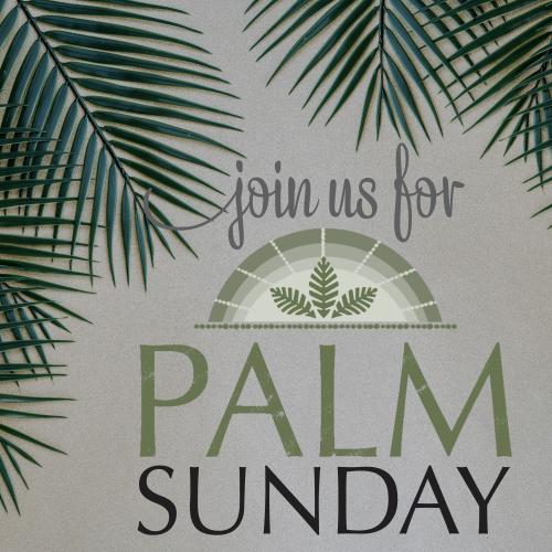 Palm Sunday